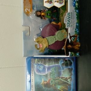 NIB DISNEY RAYA AND THE LAST DRAGON BLU-RAY DVD DIGITAL CODE WITH RAYA & TUK TUK